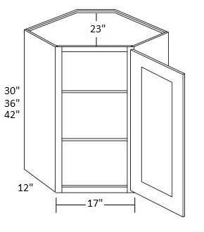 Wall Diagonal Corner