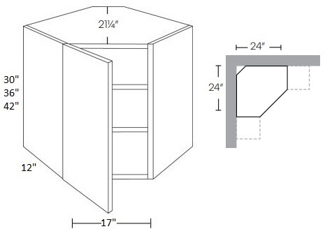 Wall Diagonal Corner