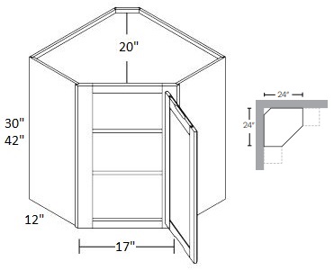 Wall Diagonal Corner