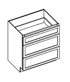 3 Drawer Pack Base