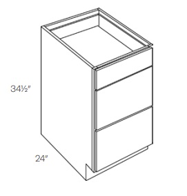 Three Drawer Pack Base