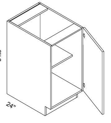 Single Full Height Door Base