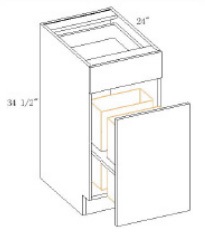 Waste Basket Base Cabinet