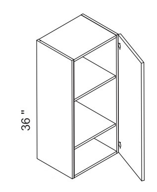 36'' High Single Door