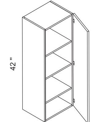 42'' High Single Door