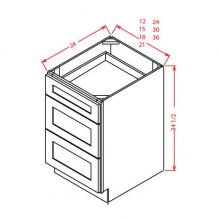 Three Drawer Pack Base