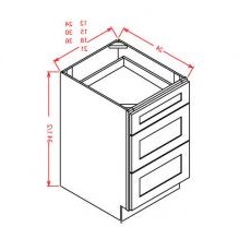 Three Drawer Pack Base