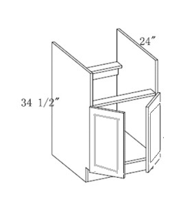 Double Door Farm Sink Base Cabinet