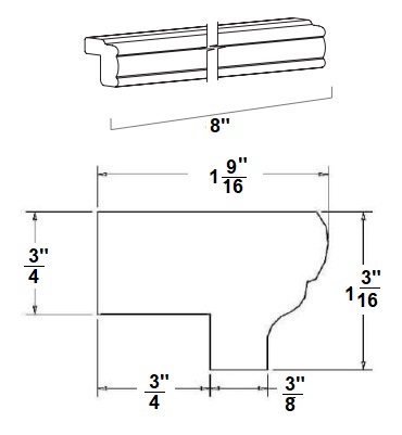 Light Rail Molding