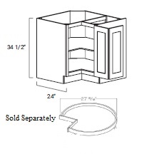 Easy Reach Corner Base Cabinet