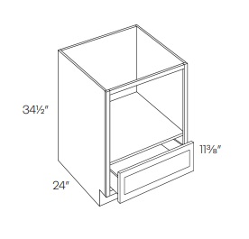 Microwave Base Cabinet