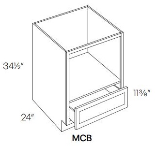 Microwave Base Cabinet