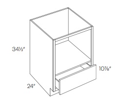 Microwave Base Cabinet