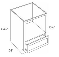 Microwave Base Cabinet