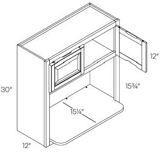 Microwave Wall Cabinet