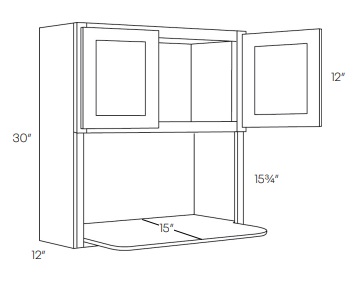 Microwave Wall Cabinet