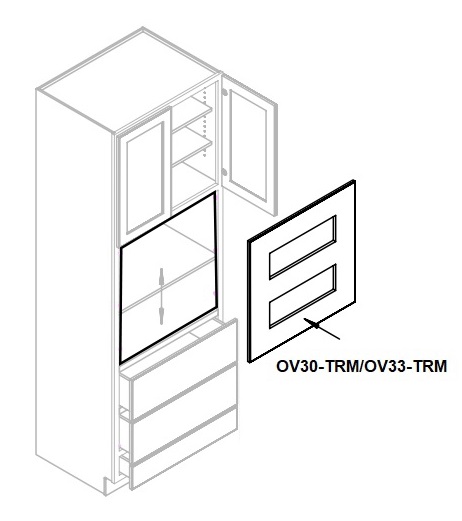 Oven Cabinet Trim Kit