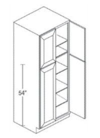 Pantry Cabinet Double Door