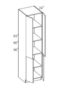 Pantry Cabinet Double Door