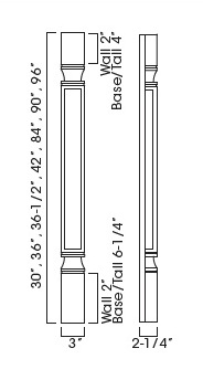 Pole Pilaster