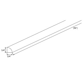 Quarter Round Molding