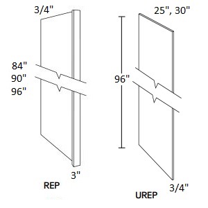 Refrigerator End Panel