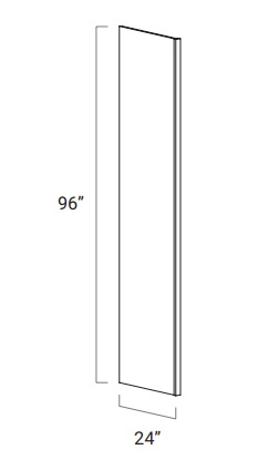 Refrigerator End Panel