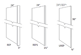 Refrigerator End Panel