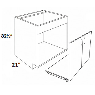 ADA Removable Vanity Sink Base