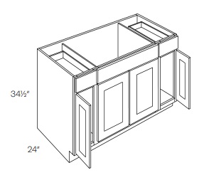 Combination Sink Base Cabinets
