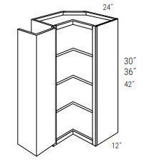 Wall Square Corner Cabinets