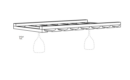 Stem Glass Holder