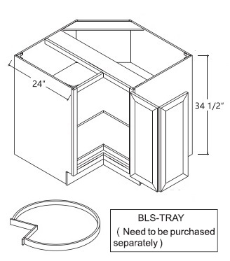 Easy Reach Base Corner Cabinet