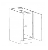 Single Full Height Door Base