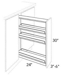 Base Spice Pull-Out for Base Fillers