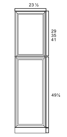 Tall Decorative End