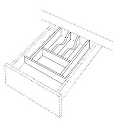 Trimmable Cutlery Divider