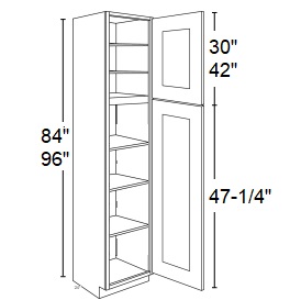 Pantry Cabinet Single Door