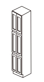 Double Door Vanity Linen Cabinet