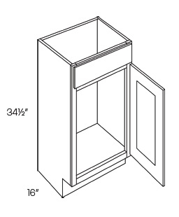 Single Door Sink Base Vanity