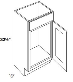 ADA Single Door Sink Base Vanity