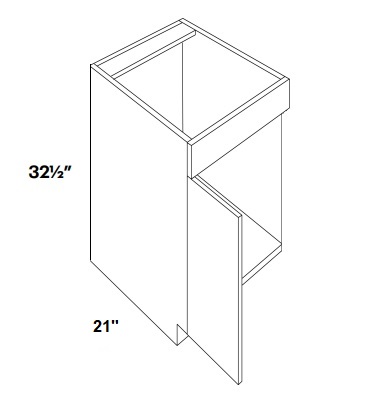 ADA Single Door Sink Base Vanity