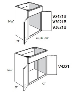 Double Door Sink Base Vanity