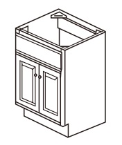 Double Door Sink Base Vanity