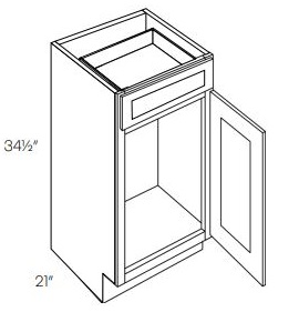 Single Door Sink Base Vanity