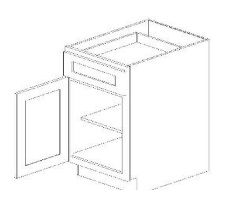 Single Door Vanity Base