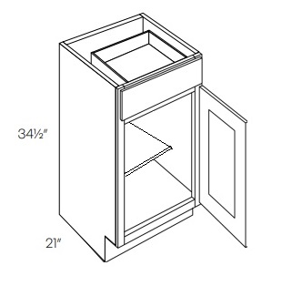 Single Door Vanity Base