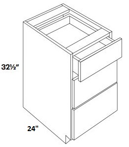 ADA Vanity Drawer Base Cabinets