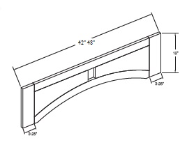 Raised Panel Valance