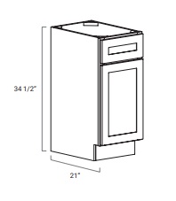 Single Door Sink Base Vanity